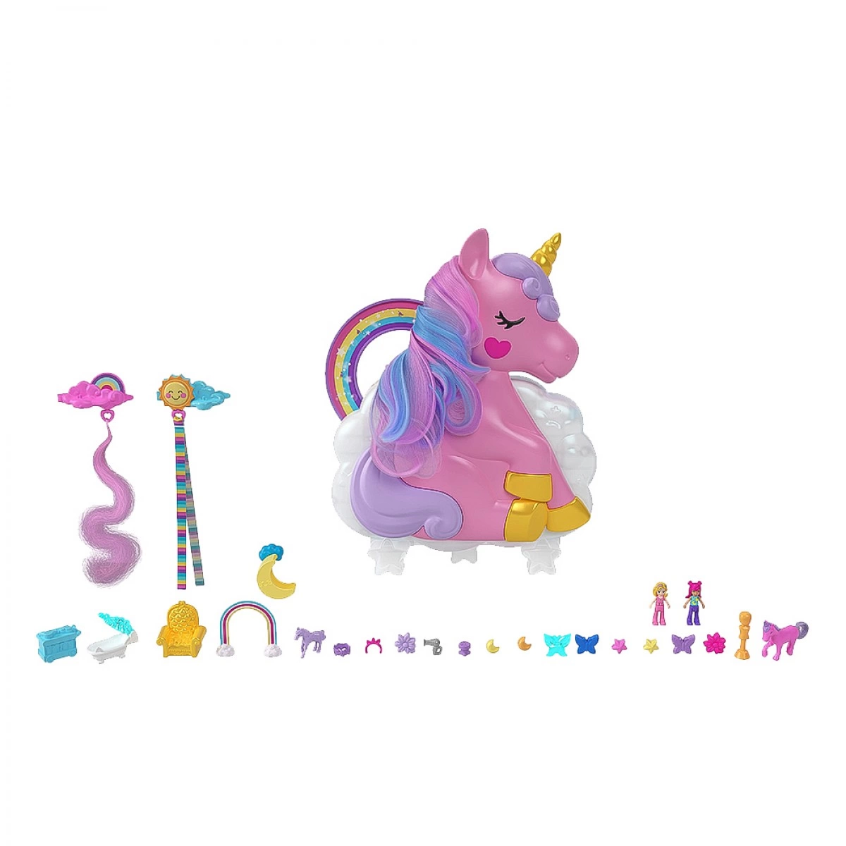 MATTEL POLLY POCKET ΣΑΛΟΝΙ ΟΜΟΡΦΙΑΣ ΜΟΝΟΚΕΡΟΣ HKV51
