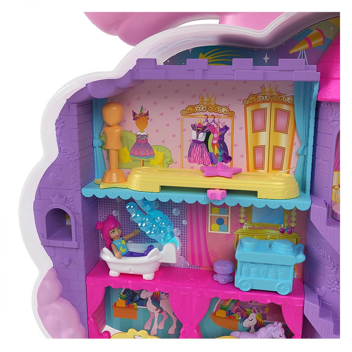 MATTEL POLLY POCKET ΣΑΛΟΝΙ ΟΜΟΡΦΙΑΣ ΜΟΝΟΚΕΡΟΣ HKV51