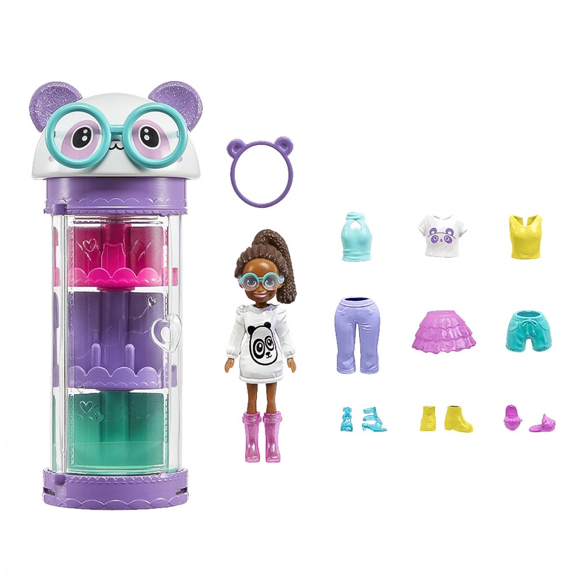 MATTEL POLLY POCKET ΚΥΛΙΝΔΡΟΣ ΜΟΔΑΣ ΜΕ ΚΟΥΚΛΑ HKW04/HKW05