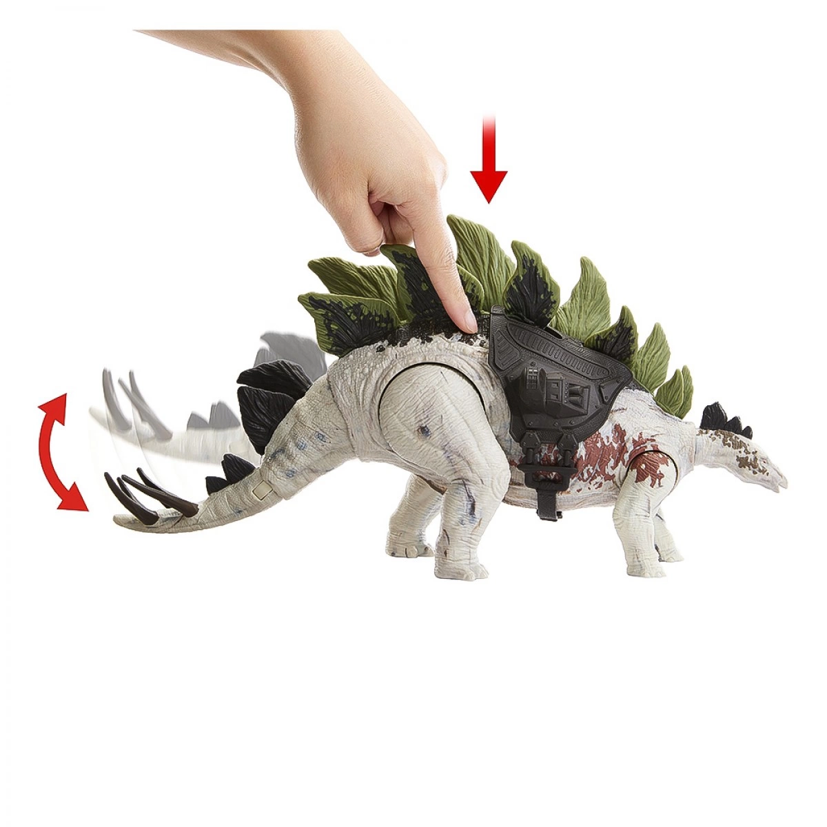 MATTEL JURASSIC WORD STEGOSAURUS HLP23/HLP24