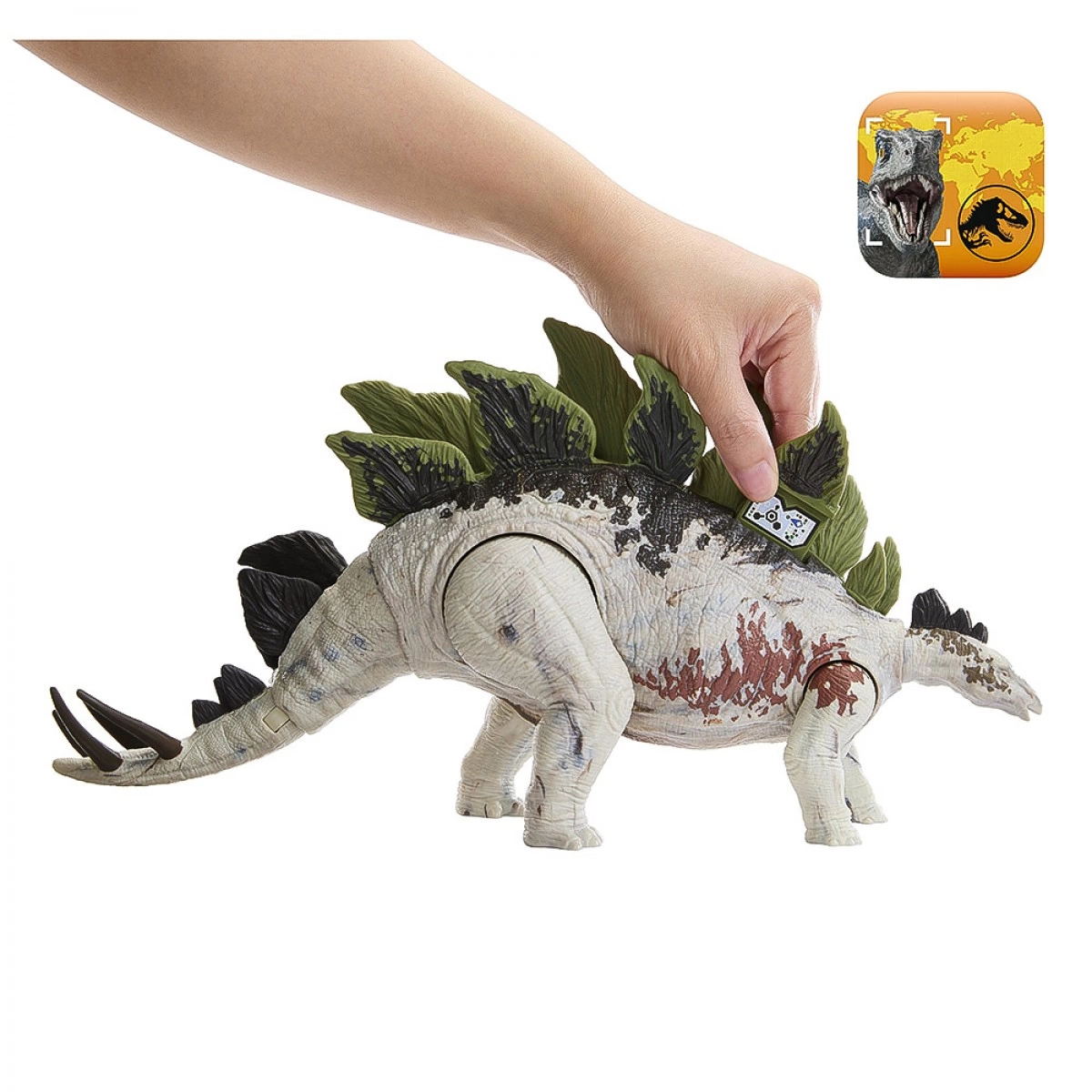 MATTEL JURASSIC WORD STEGOSAURUS HLP23/HLP24