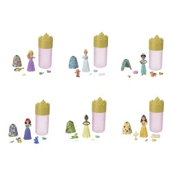MATTEL DISNEY PRINCESS MINI ΚΟΥΚΛΕΣ-COLOR REVEAL HMB69 (6 ΣΧΕΔΙΑ)