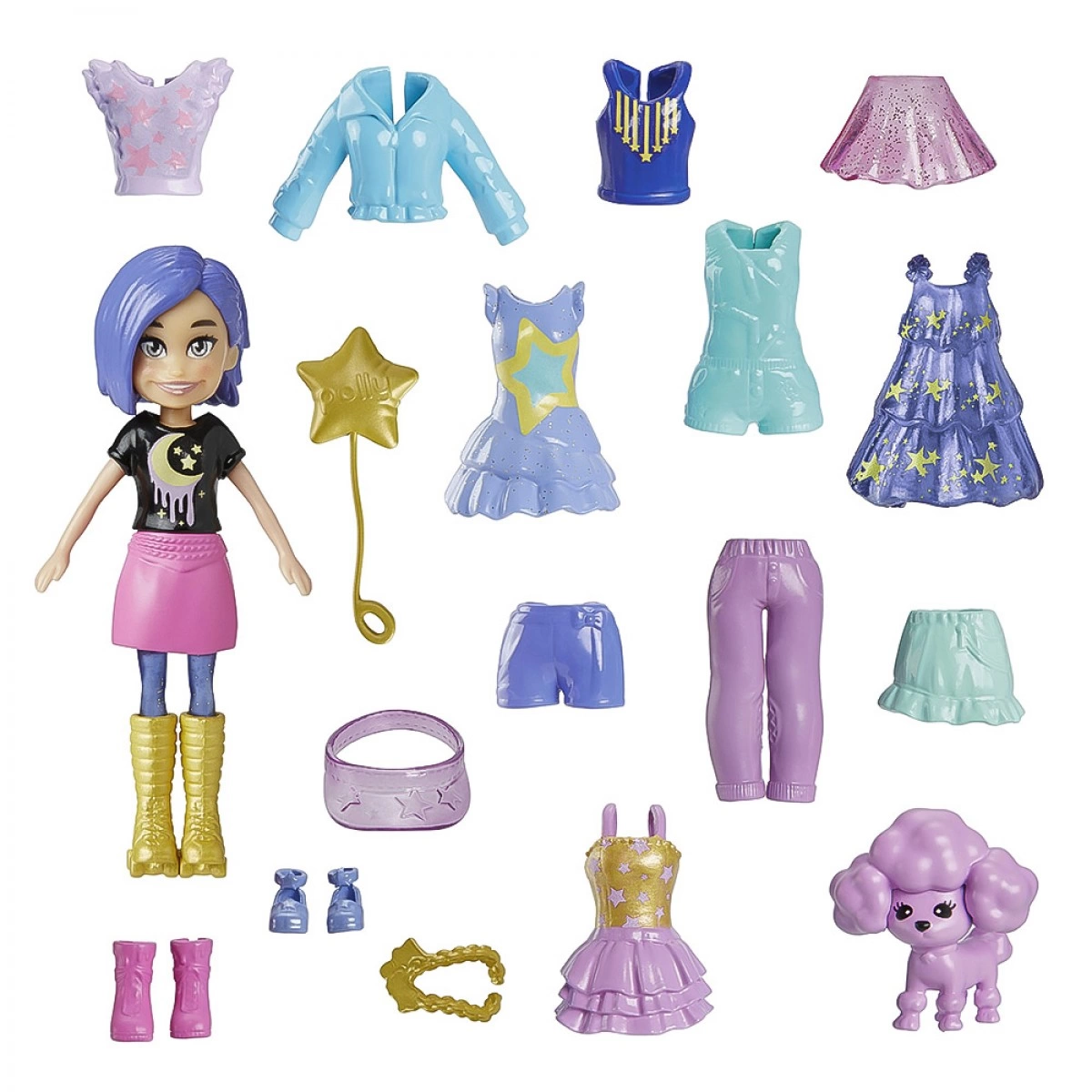 MATTEL POLLY POCKET MEDIUM FASHION 6 HKV88/HKV93