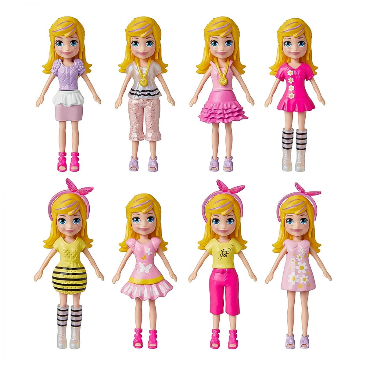 MATTEL POLLY POCKET MEDIUM FASHION 1 HKV88/HKV89