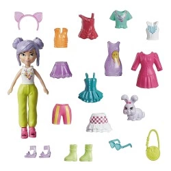 MATTEL POLLY POCKET MEDIUM FASHION 4 HKV88/HKV94