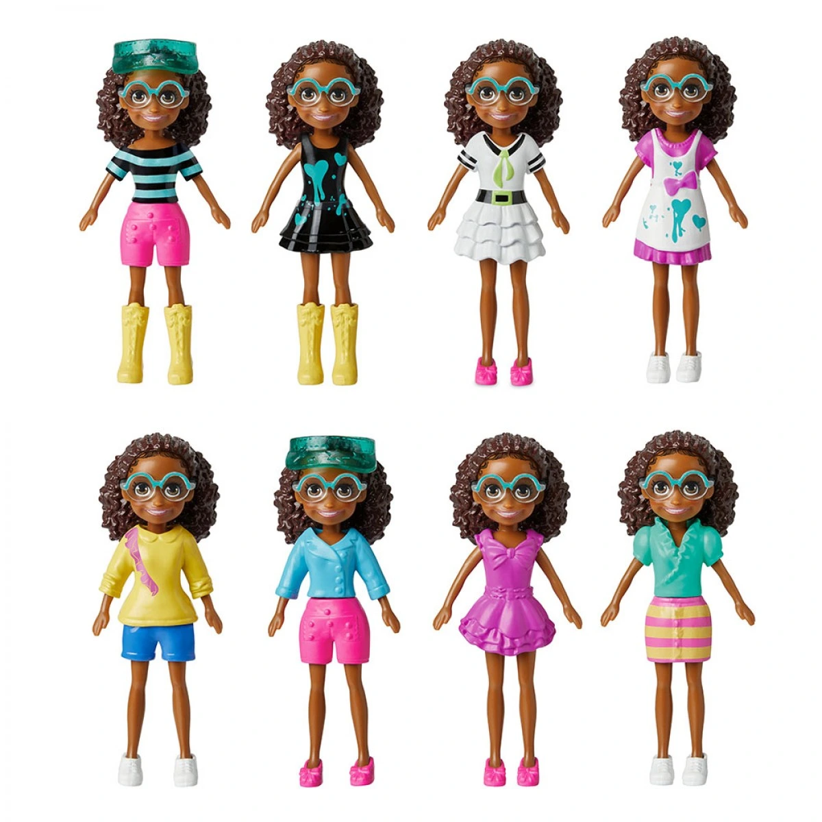 MATTEL POLLY POCKET MEDIUM FASHION 3 HKV88/HKV91