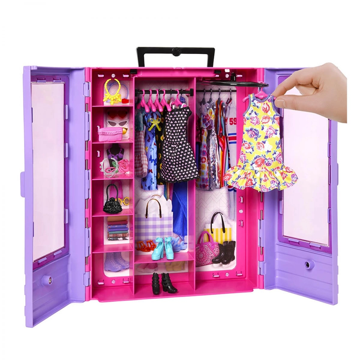 MATTEL BARBIE ΝΤΟΥΛΑΠΑ ΜΕ ΚΟΥΚΛΑ HJL66