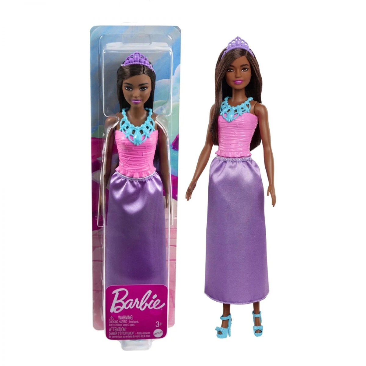 MATTEL BARBIE ΠΡΙΓΚΙΠΙΚΟ ΦΟΡΕΜΑ HGR00/HGR02