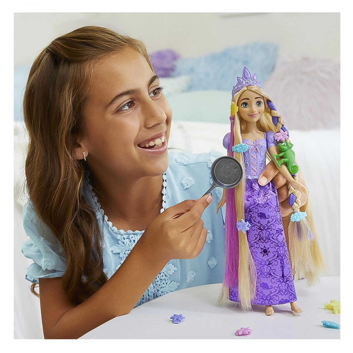 MATTEL DISNEY PRINCESS- ΡΑΠΟΥΝΖΕΛ ΟΝΕΙΡΙΚΑ ΜΑΛΛΙΑ HLW18
