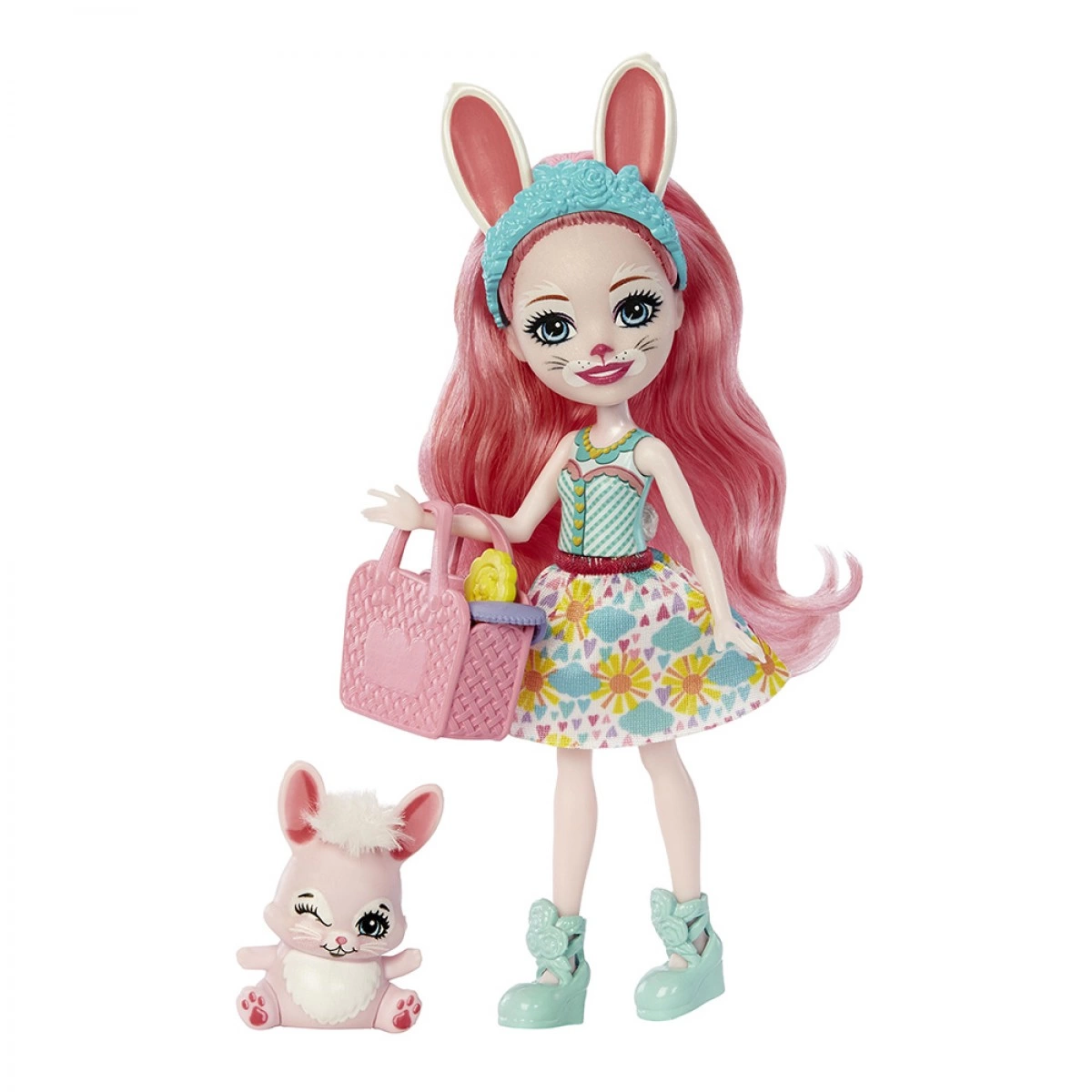 MATTEL ENCHANTIMALS BABY BEST FRIEND BREE BUNNY & TWIST HLK83/HLK85