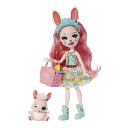 MATTEL ENCHANTIMALS BABY BEST FRIEND BREE BUNNY & TWIST HLK83/HLK85