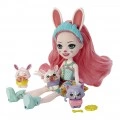 MATTEL ENCHANTIMALS BABY BEST FRIEND BREE BUNNY & TWIST HLK83/HLK85