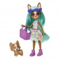 MATTEL ENCHANTIMALS BABY BEST FRIEND CRIZIA CORGI & SHOW HLK83/HLK86