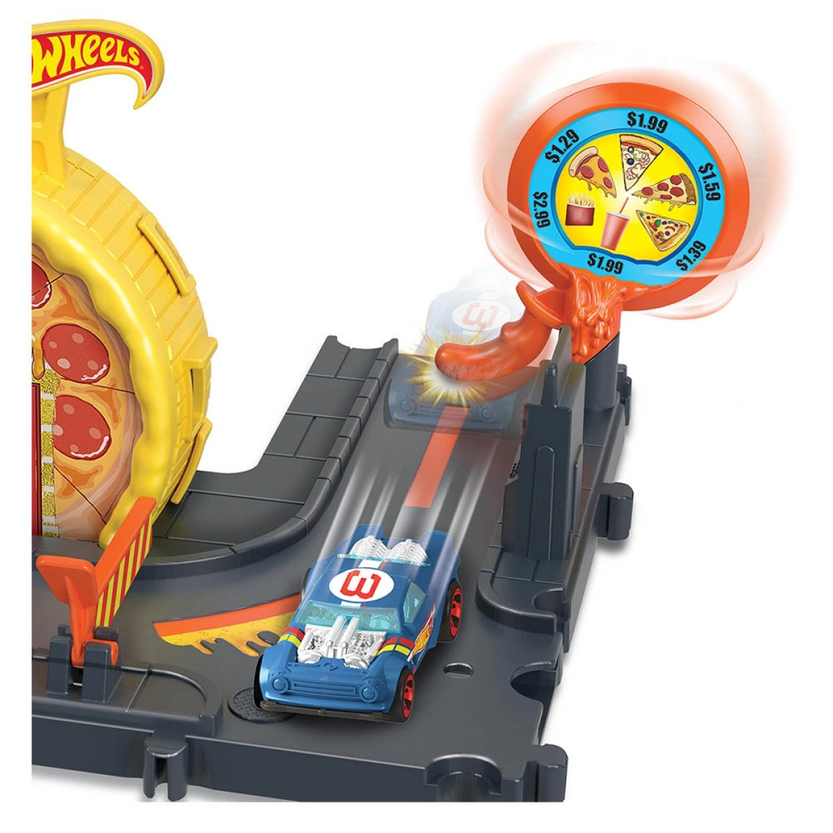 MATTEL HOT WHEELS CITY MINI SPEEDY PIZZA PICK-UP HMD53/HKX44