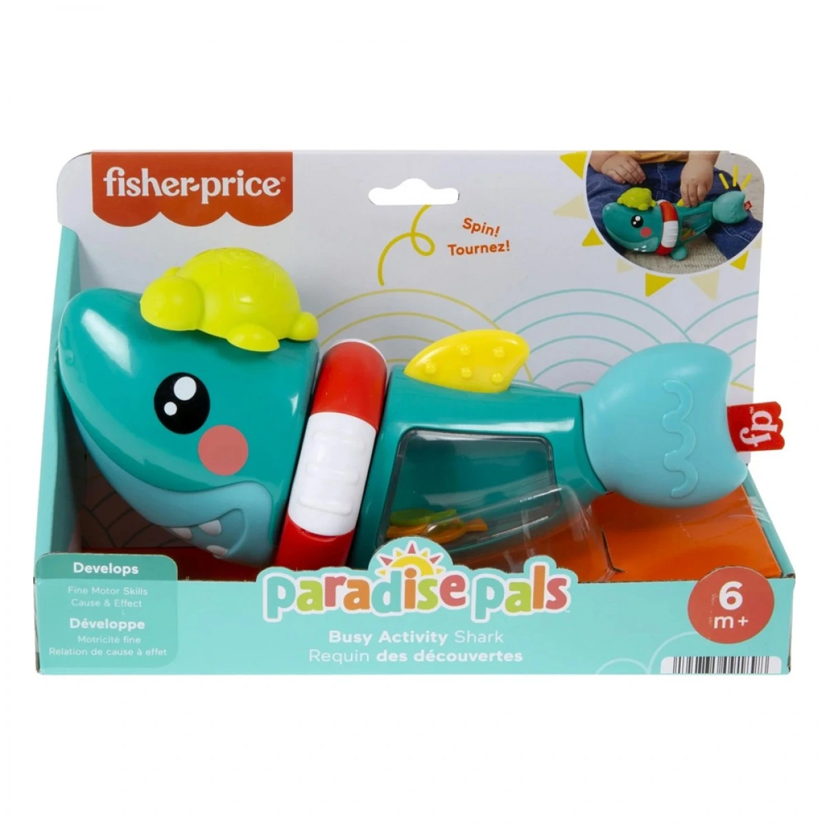 FISHER PRICE BUSY ACTIVITY SHARK HJP01