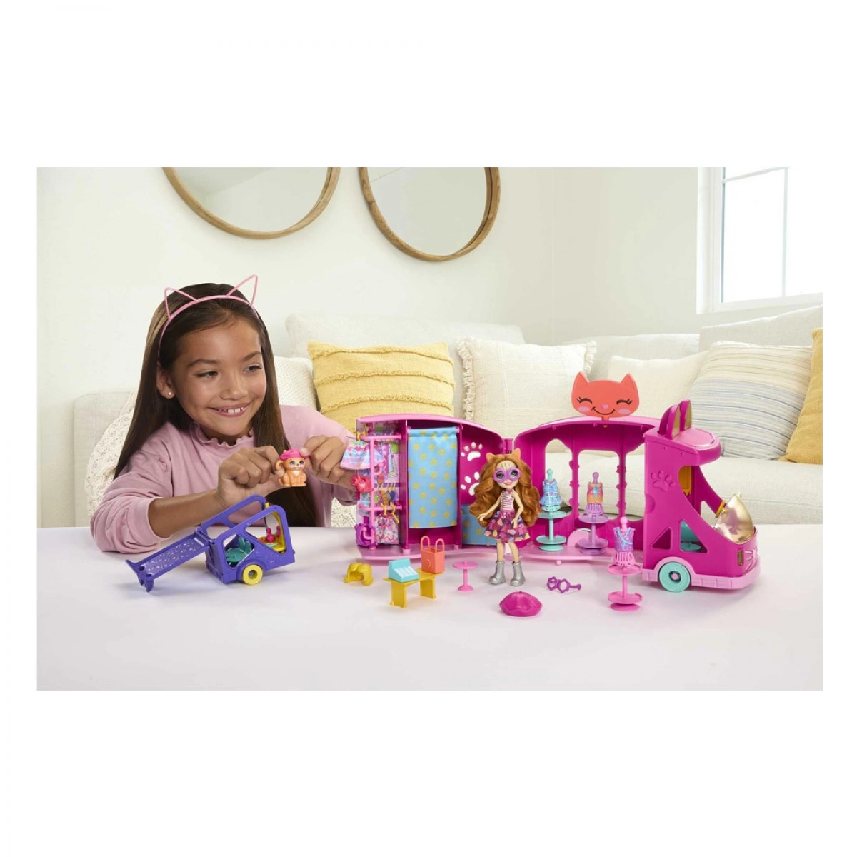 MATTEL ENCHANTIMALS GLAM PARTY - ΦΟΡΤΗΓΑΚΙ ΜΟΔΑΣ HPB34