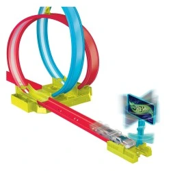MATTEL HOT WHEELS ΠΙΣΤΑ NEON SPEEDERS LASER STUNT SLAMWAY HPC05