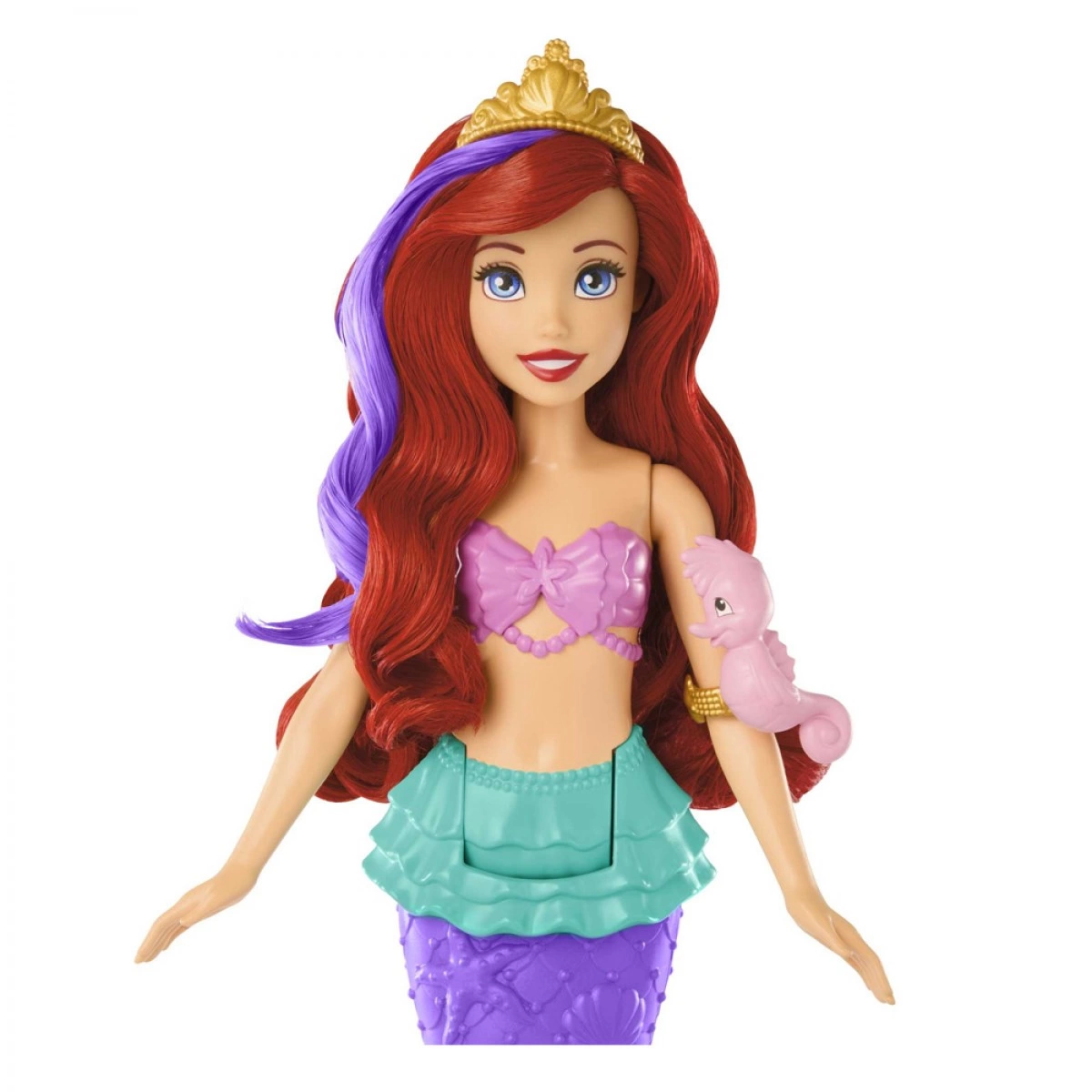 MATTEL DISNEY PRINCESS SWIM & SPLASH ARIEL ΜΑΓΙΚΗ ΓΟΡΓΟΝΑ HPD43