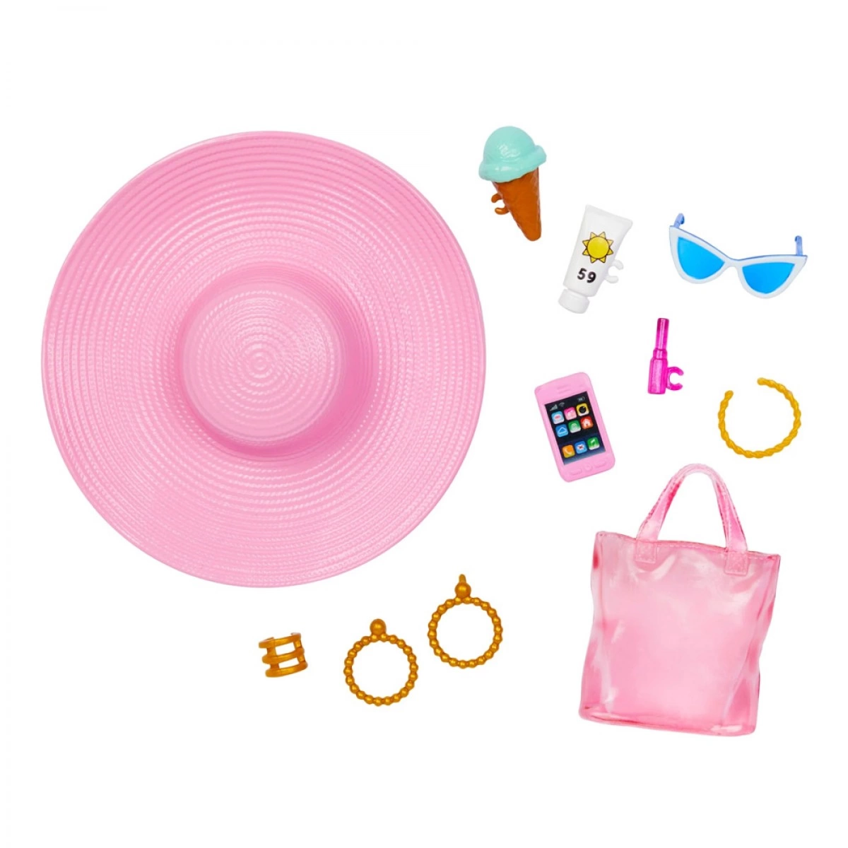 MATTEL BARBIE BEACH GLAM ΜΕ ΑΞΕΣΟΥΑΡ HPL73