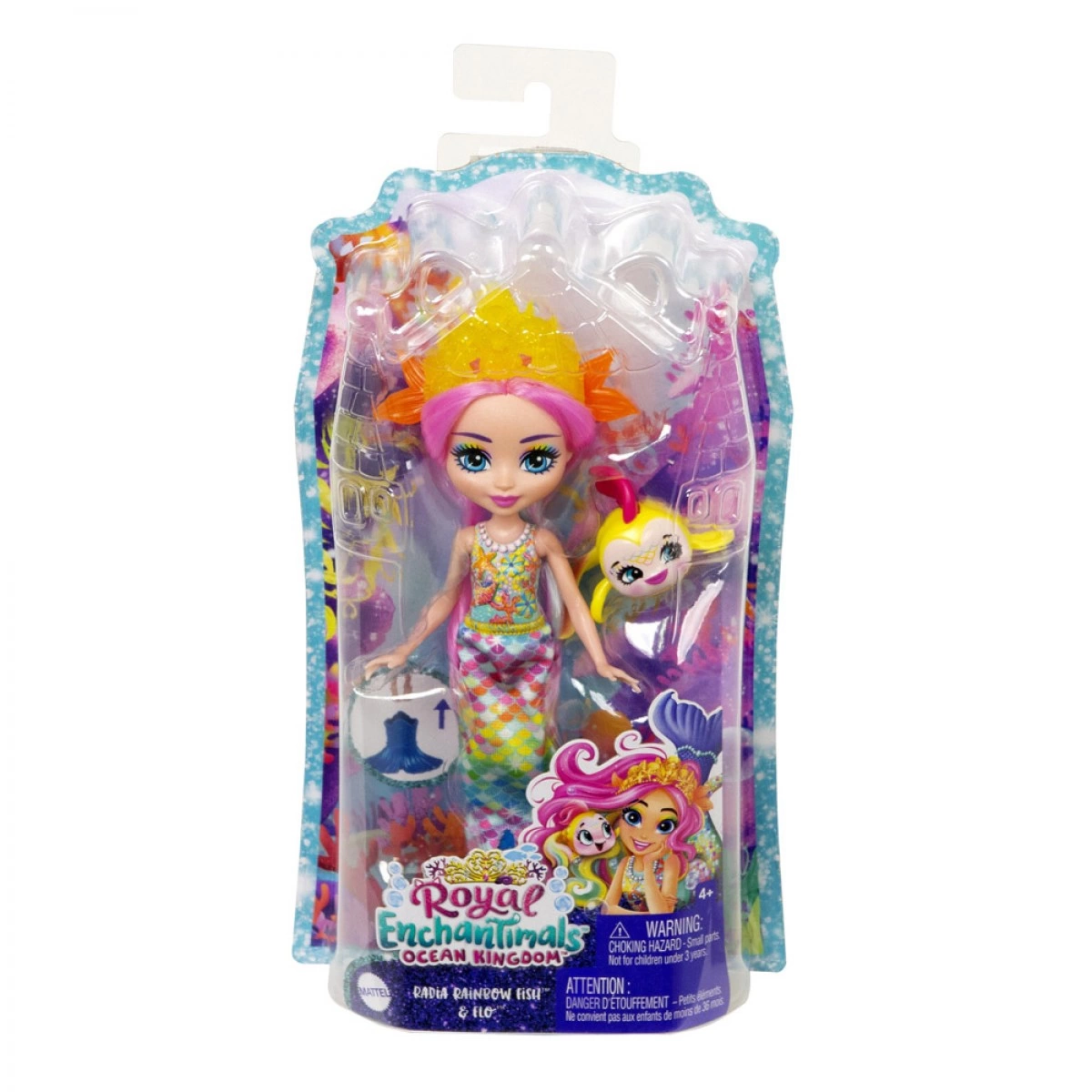 MATTEL ENCHANTIMALS ROYALS - ΓΟΡΓΟΝΑ ΟΥΡΑΝΙΟ ΤΟΞΟ HCF68/FNH22