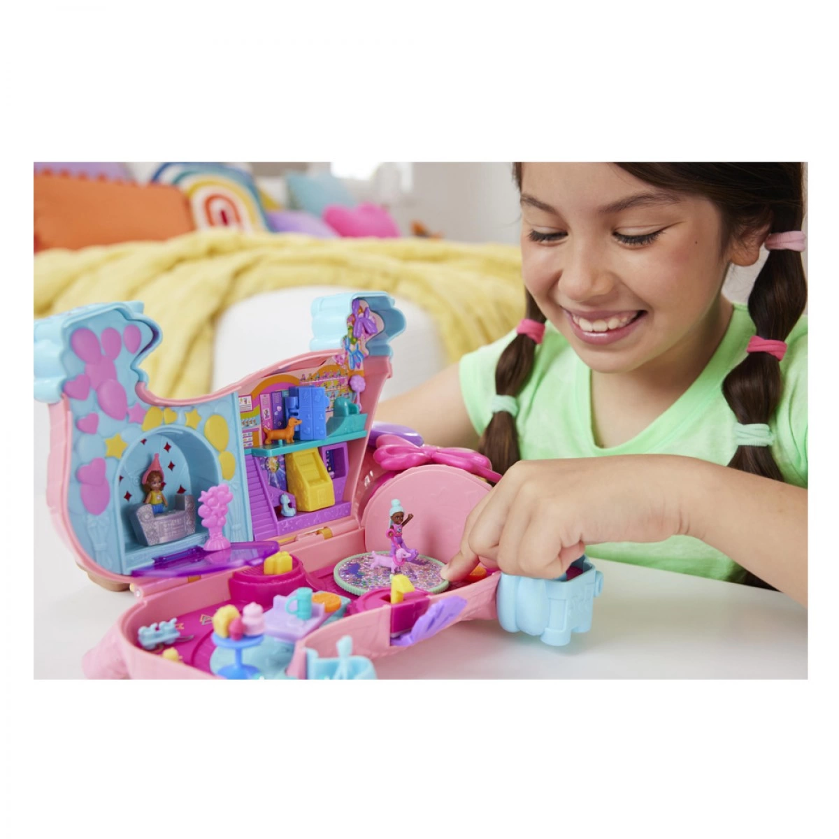 MATTEL POLLY POCKET - ΣΚΥΛΑΚΙ ΠΙΝΙΑΤΑ ΕΚΠΛΗΞΗ ΣΕΤ HKV52