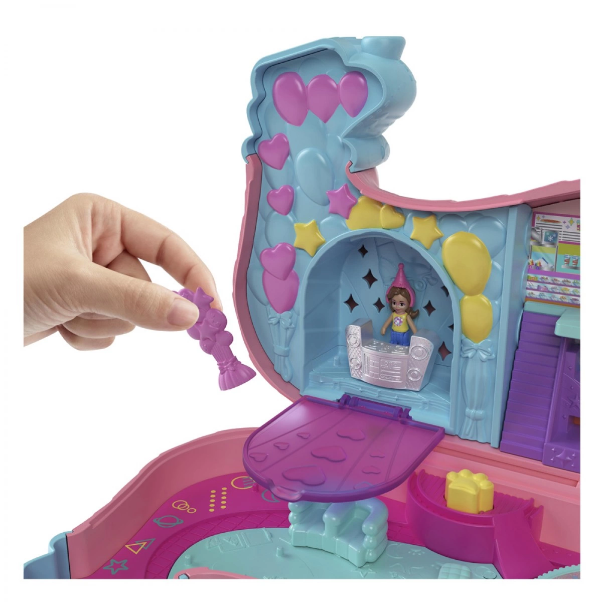 MATTEL POLLY POCKET - ΣΚΥΛΑΚΙ ΠΙΝΙΑΤΑ ΕΚΠΛΗΞΗ ΣΕΤ HKV52