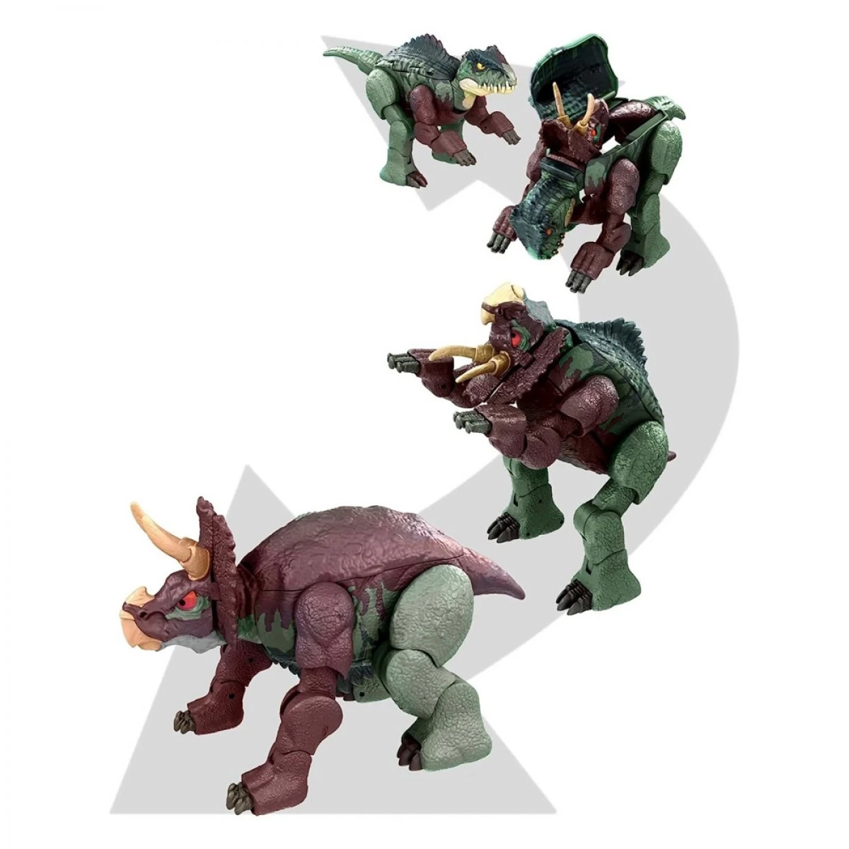 MATTEL JURASSIC WORLD ΜΕΓΑΛΟΙ ΔΕΙΝΟΣΑΥΡΟΙ 2 ΣΕ 1 HPD33/HPD34