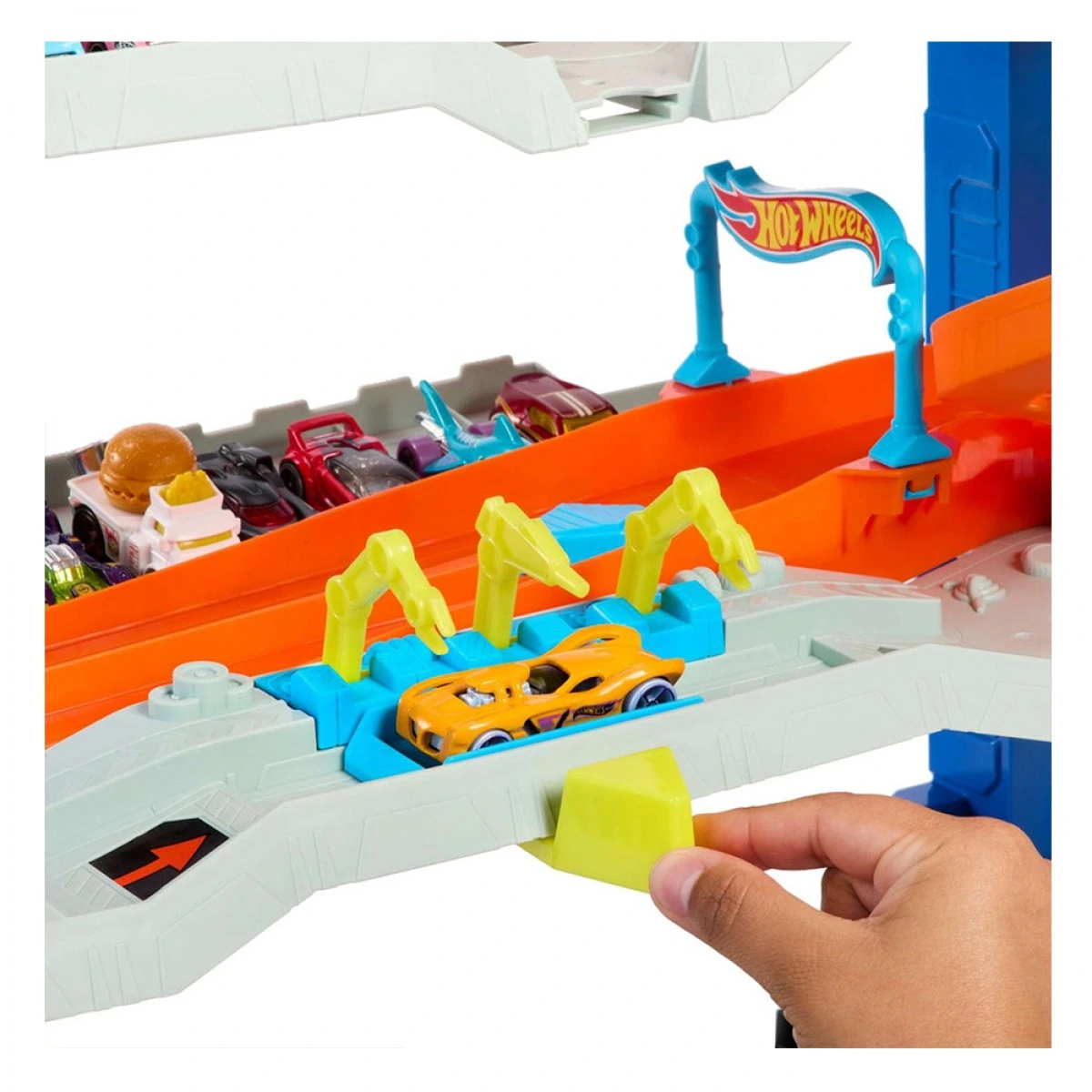 MATTEL HOT WHEELS ABSOLUTE GARAGE WITH DRAGON HKX48