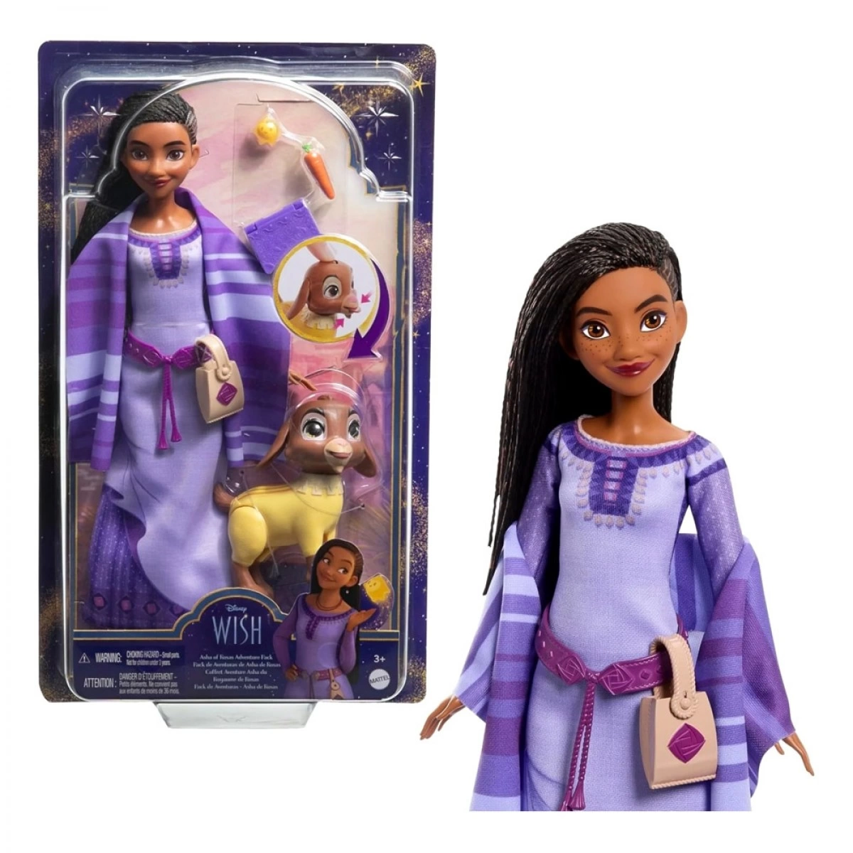 MATTEL WISH - ΒΑΣΙΚΗ ΚΟΥΚΛΑ & ΦΙΛΟΣ HPX25