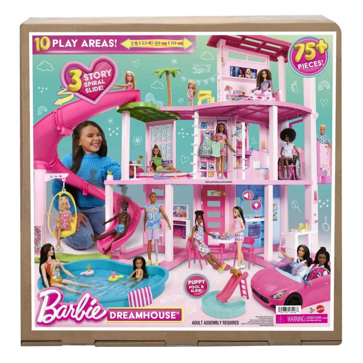 MATTEL BARBIE DREAMHOUSE HMX10