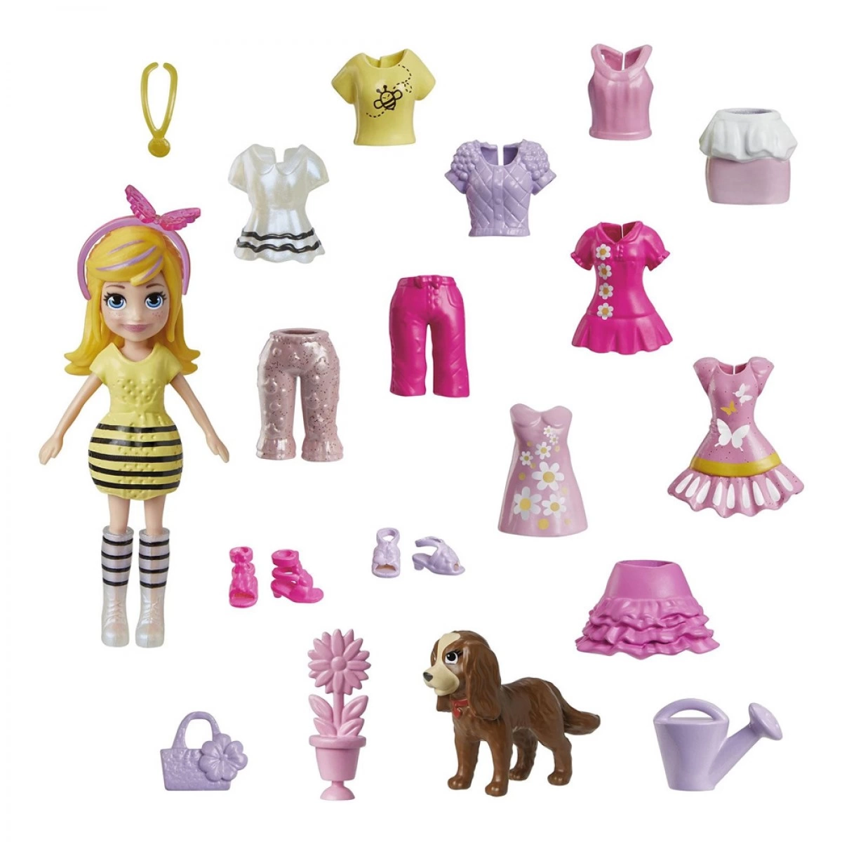 MATTEL POLLY POCKET MEDIUM FASHION 6 ΣΧΕΔΙΑ HKV88/HDR60