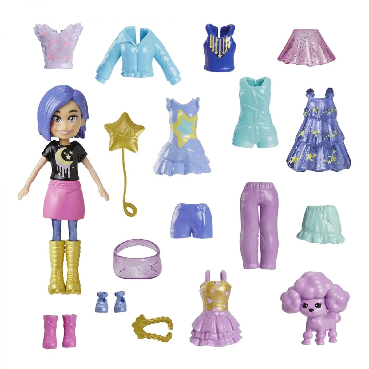 MATTEL POLLY POCKET MEDIUM FASHION 6 ΣΧΕΔΙΑ HKV88/HDR60