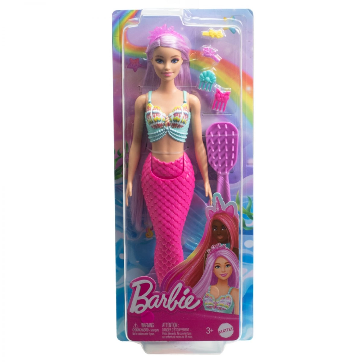 MATTEL BARBIE ΓΟΡΓΟΝΑ ΜΑΚΡΙΑ ΜΑΛΛΙΑ HRR00