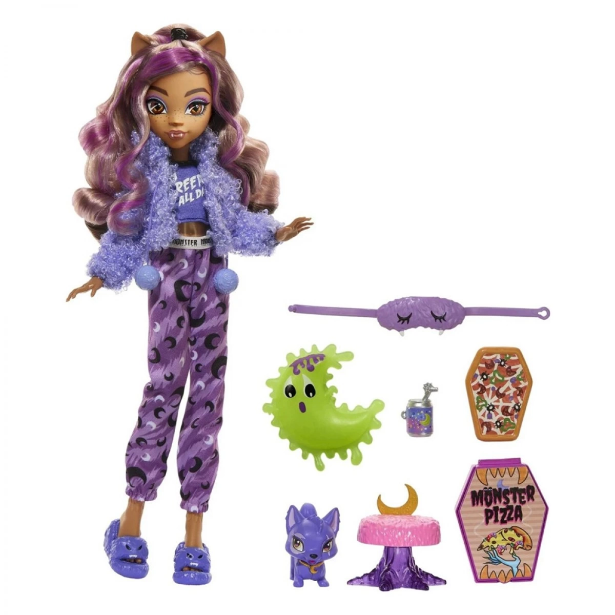 MATTEL MONSTER HIGH  CREEPOVER - CLAWDEEN WOLF HKY67