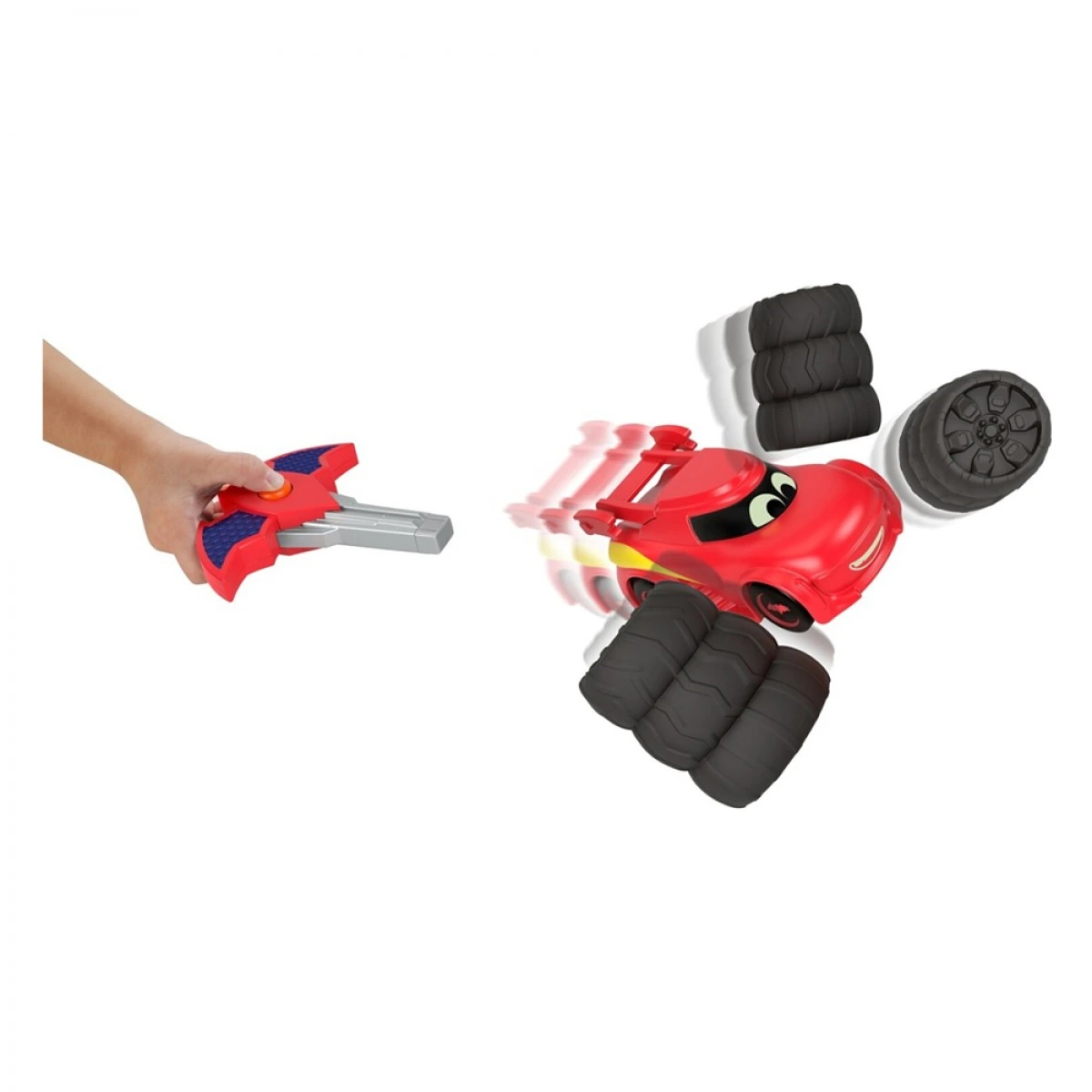 MATTEL BATWHEELS ΟΧΗΜΑ ΜΕ ΑΞΕΣΟΥΑΡ (ΚΟΚΚΙΝΟ) HRJ53/HRJ55