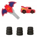 MATTEL BATWHEELS ΟΧΗΜΑ ΜΕ ΑΞΕΣΟΥΑΡ (ΚΟΚΚΙΝΟ) HRJ53/HRJ55