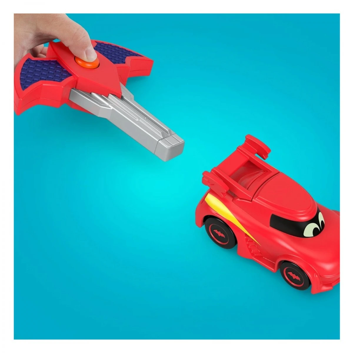 MATTEL BATWHEELS ΟΧΗΜΑ ΜΕ ΑΞΕΣΟΥΑΡ (ΚΟΚΚΙΝΟ) HRJ53/HRJ55