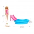 MATTEL BARBIE ΠΙΣΙΝΑ ΜΕ ΚΟΥΚΛΑ HRJ74
