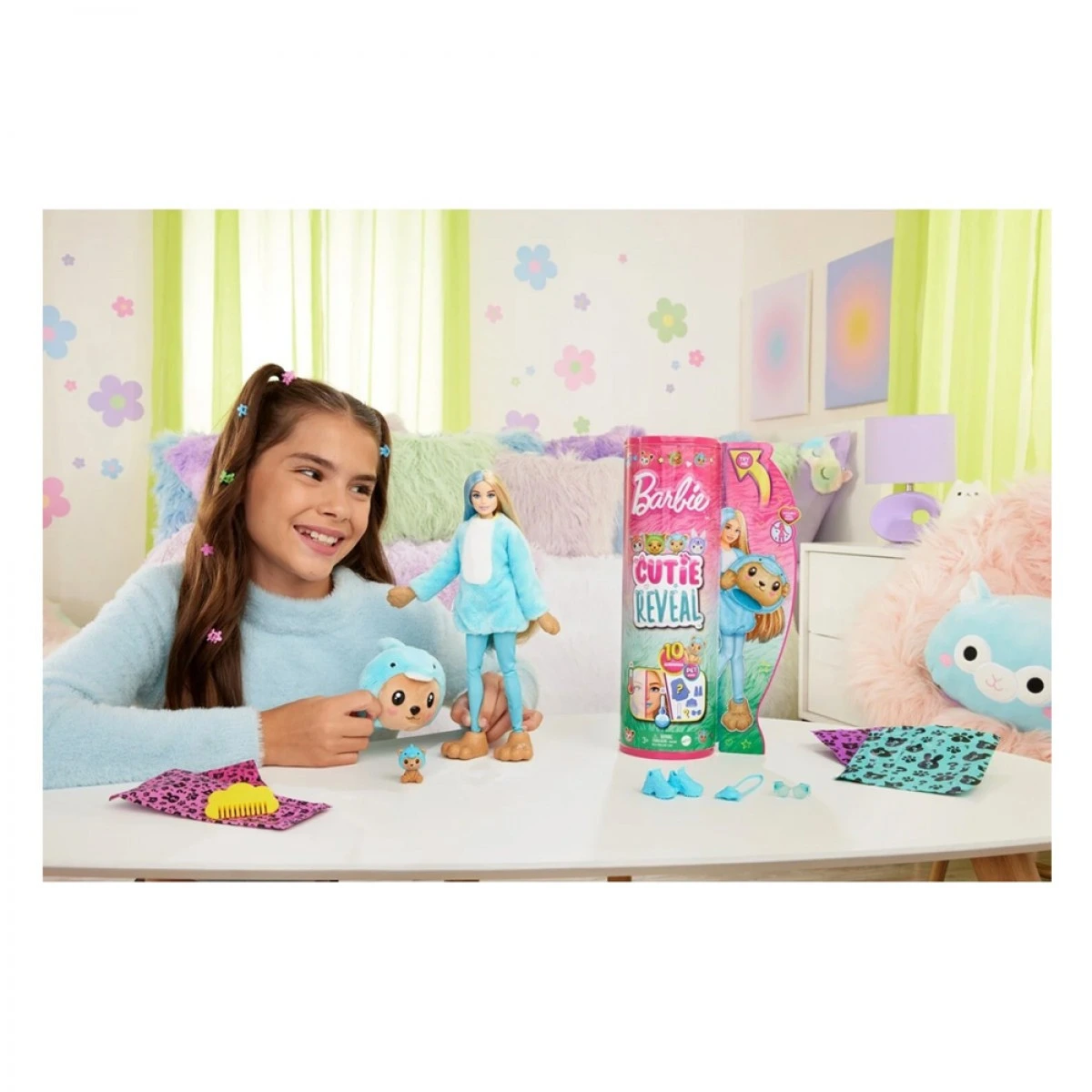 MATTEL BARBIE CUTIE REVEAL BEAR / DOLPHIN HRK25