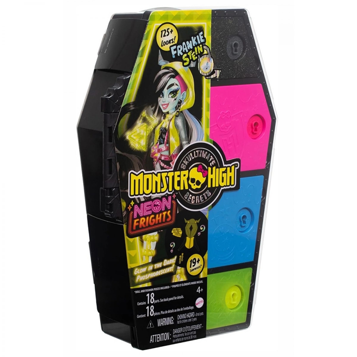 MATTEL MONSTER HIGH NEON FRIGHTS - FRANKIE HNF79