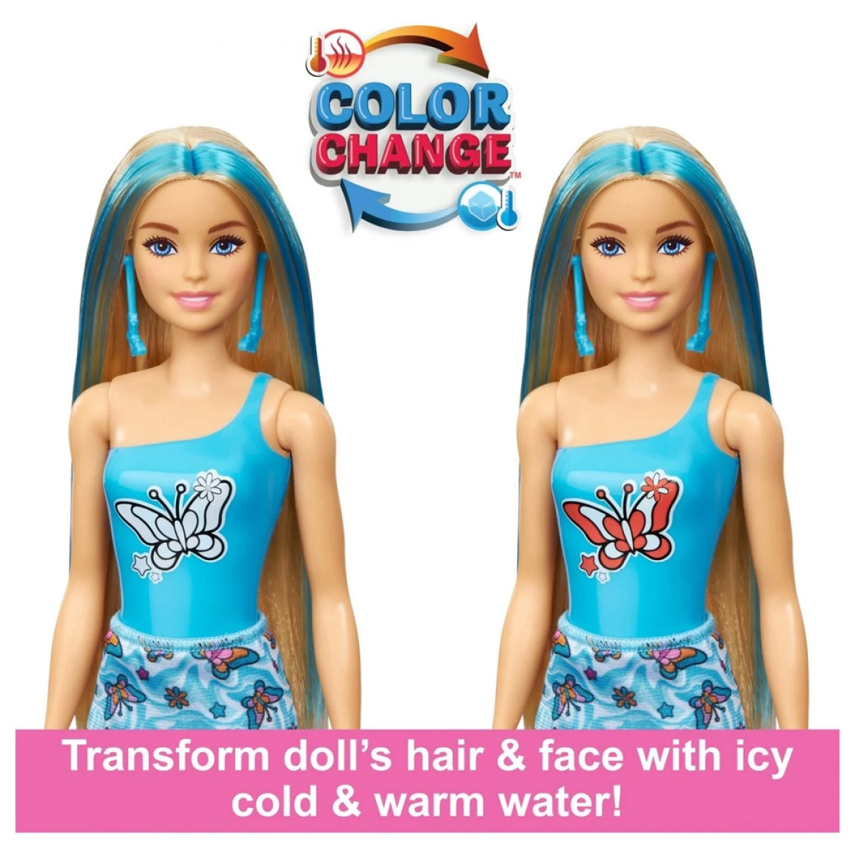 MATTEL BARBIE COLOUR REVEAL - ΟΥΡΑΝΙΟ ΤΟΞΟ HRK06
