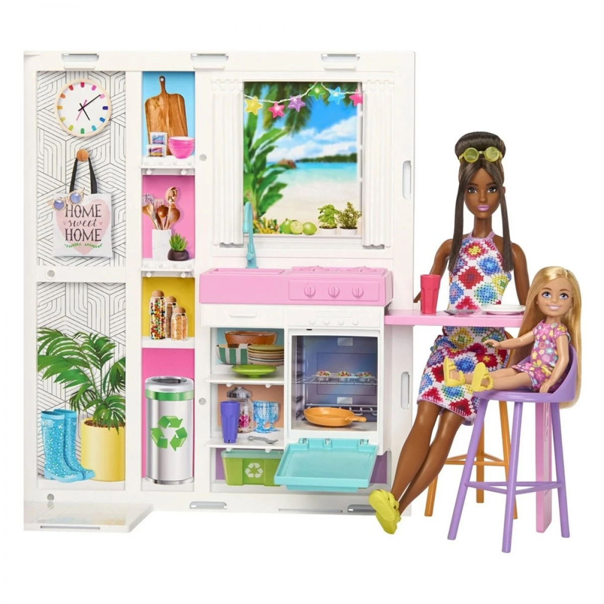 MATTEL BARBIE ΝΕΟ ΣΠΙΤΑΚΙ - ΒΑΛΙΤΣΑΚΙ HRJ76