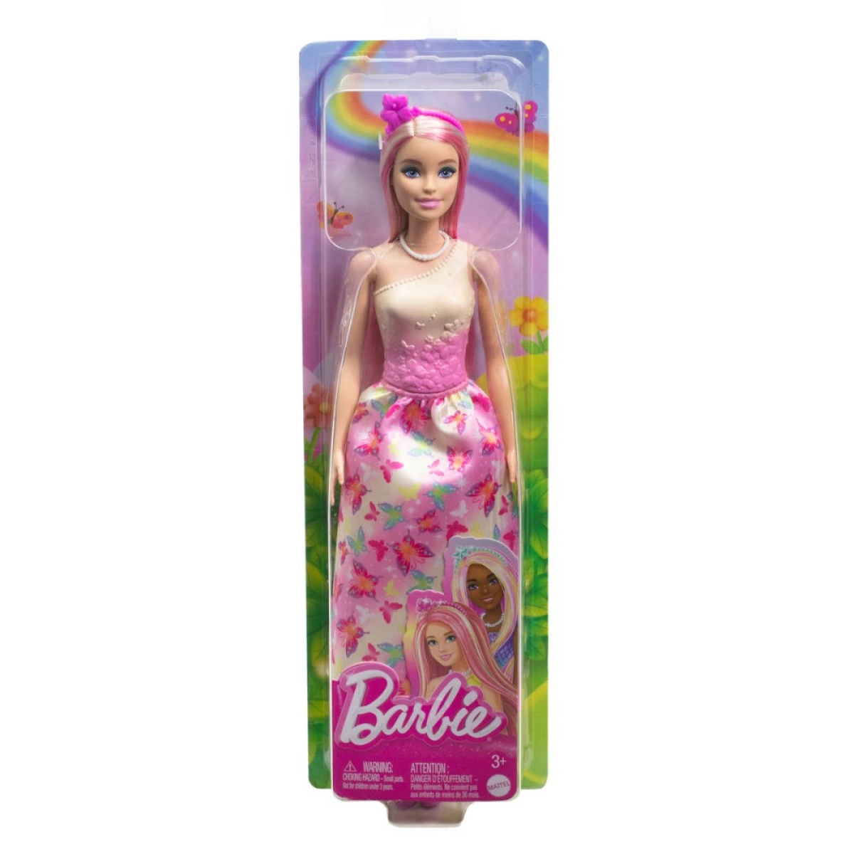 MATTEL BRB ΠΡΙΓΚΙΠΙΣΣΑ ΡΟΖ ΑΝΤΑΥΓΕΙΕΣ HRR08/HRR07