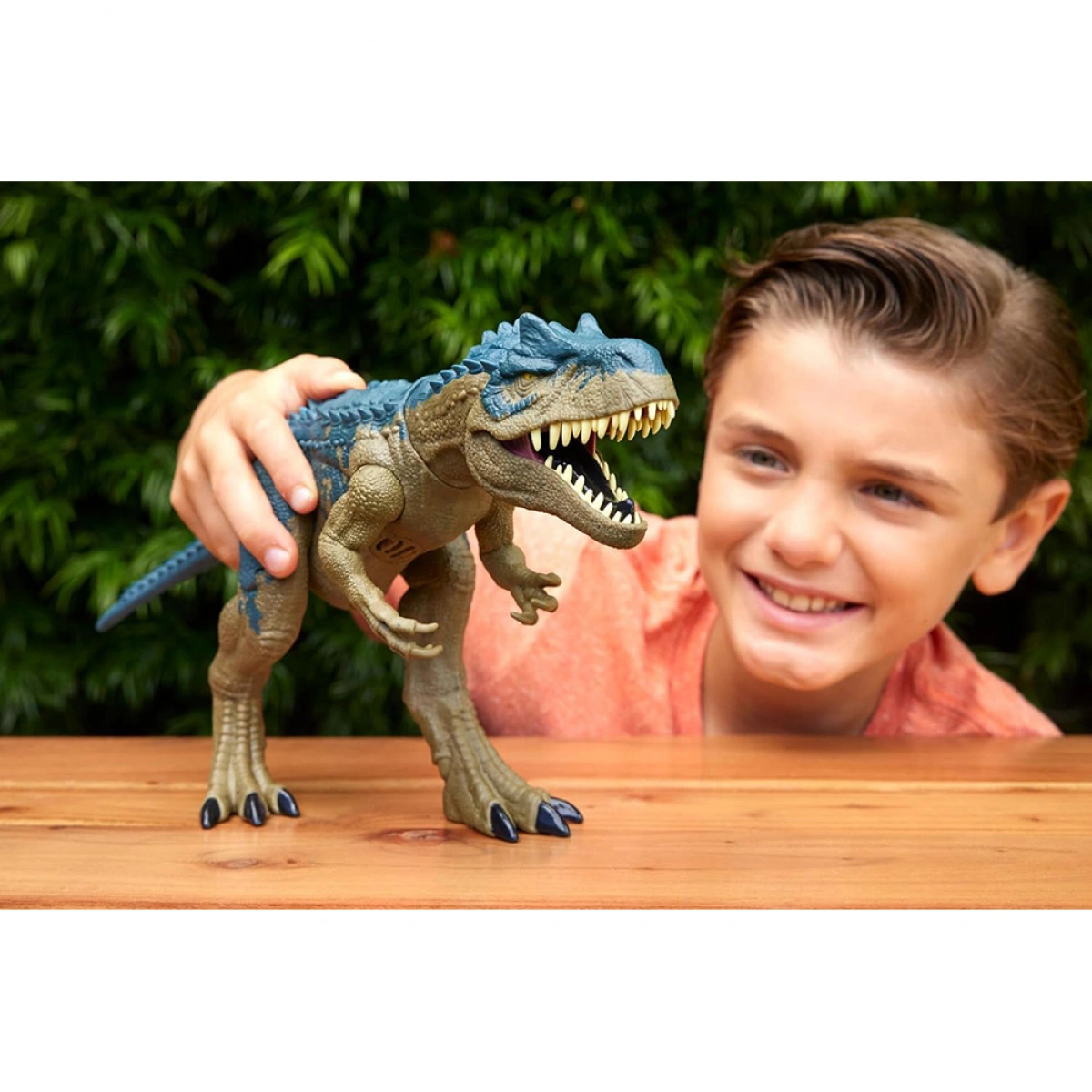 MATTEL JURASSIC WORLD ΑΛΛΟΣΑΥΡΟΣ ΜΕ ΗΧΟΥΣ & ΕΠΙΘΕΣΗ HRX50