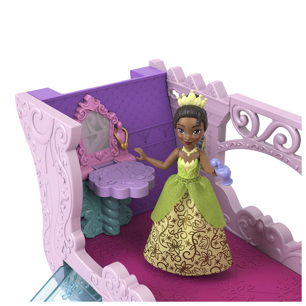 MATTEL DISNEY PRINCESS SD PLYST BG RVL  CARRIAGE TO CASTLE HWX17