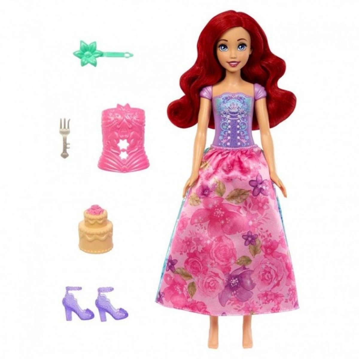 MATTEL DISNEY PRINCESS SPIN AND REVEAL ARIEL HTV88