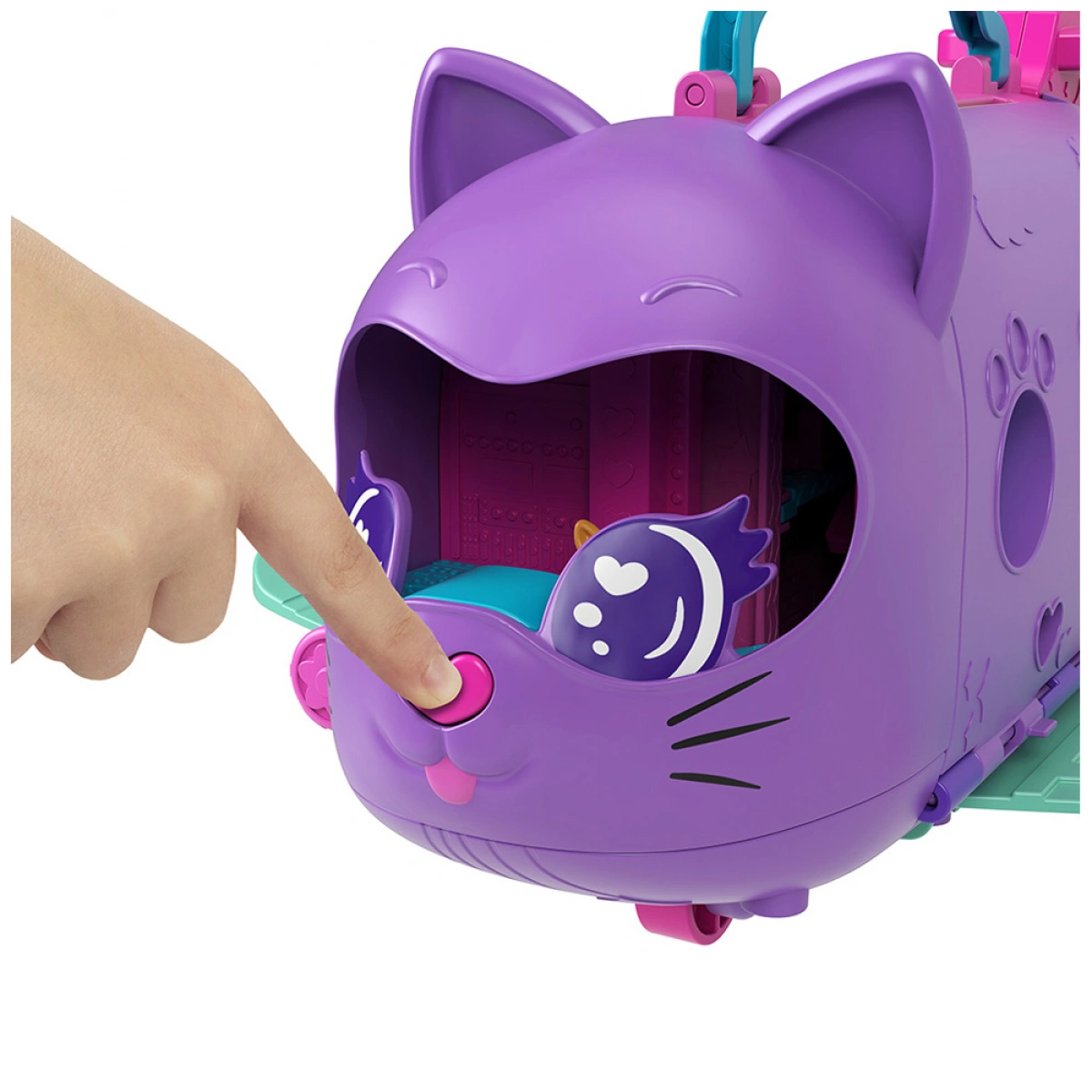 MATTEL POLLY POCKET KITTY AIRWAYS PLAYSET N0 HWP19