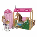 MATTEL BARBIE MYSTERIES - THE GREAT HORSE CHASE: ULTIMATE STABLE ΜΕ ΚΟΥΚΛΑ ΚΑΙ ΑΛΟΓΟ HXJ44