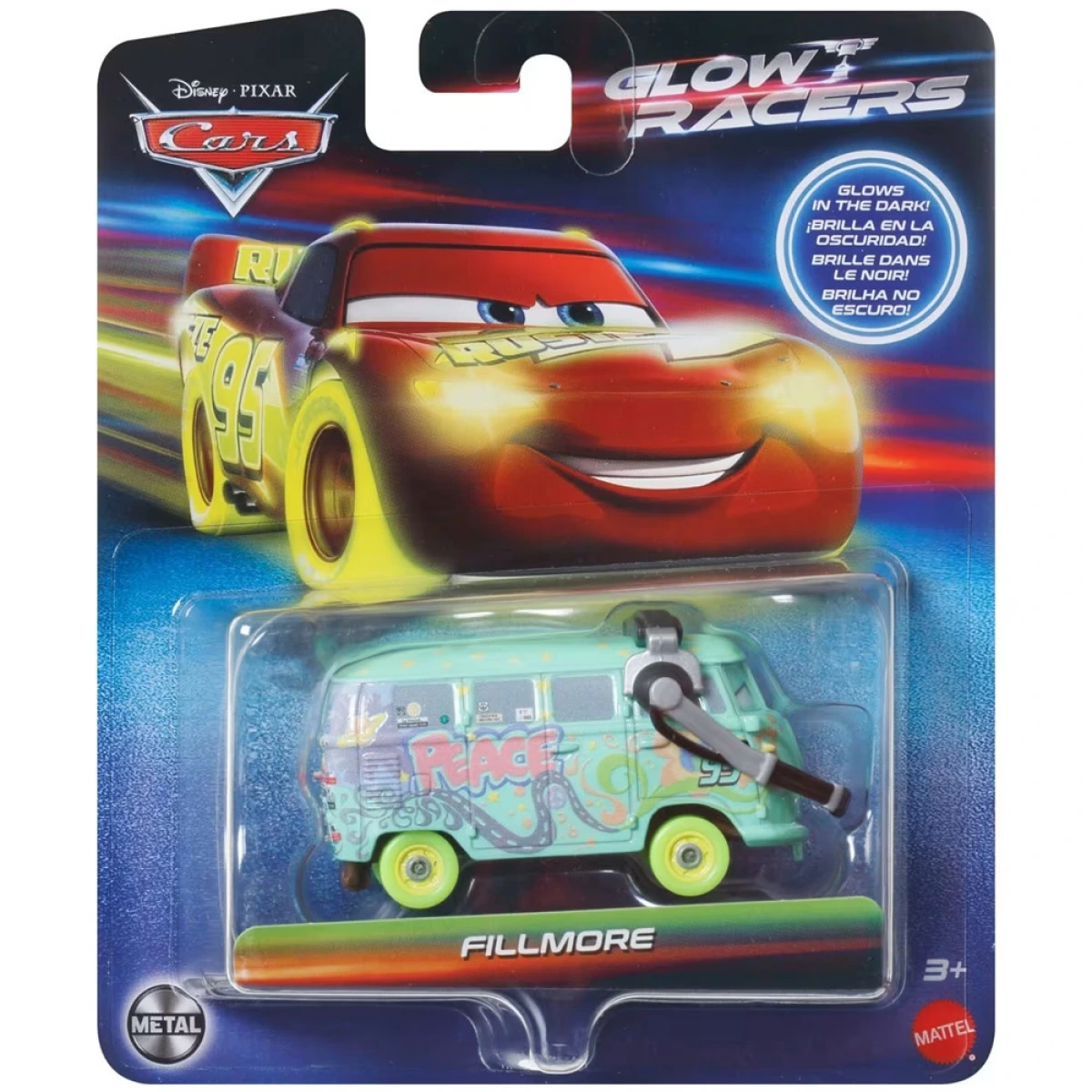MATTEL CARS ΑΥΤΟΚΙΝΗΤΑΚΙΑ NIGHT RACING - FILLMORE HPG76/HPG80