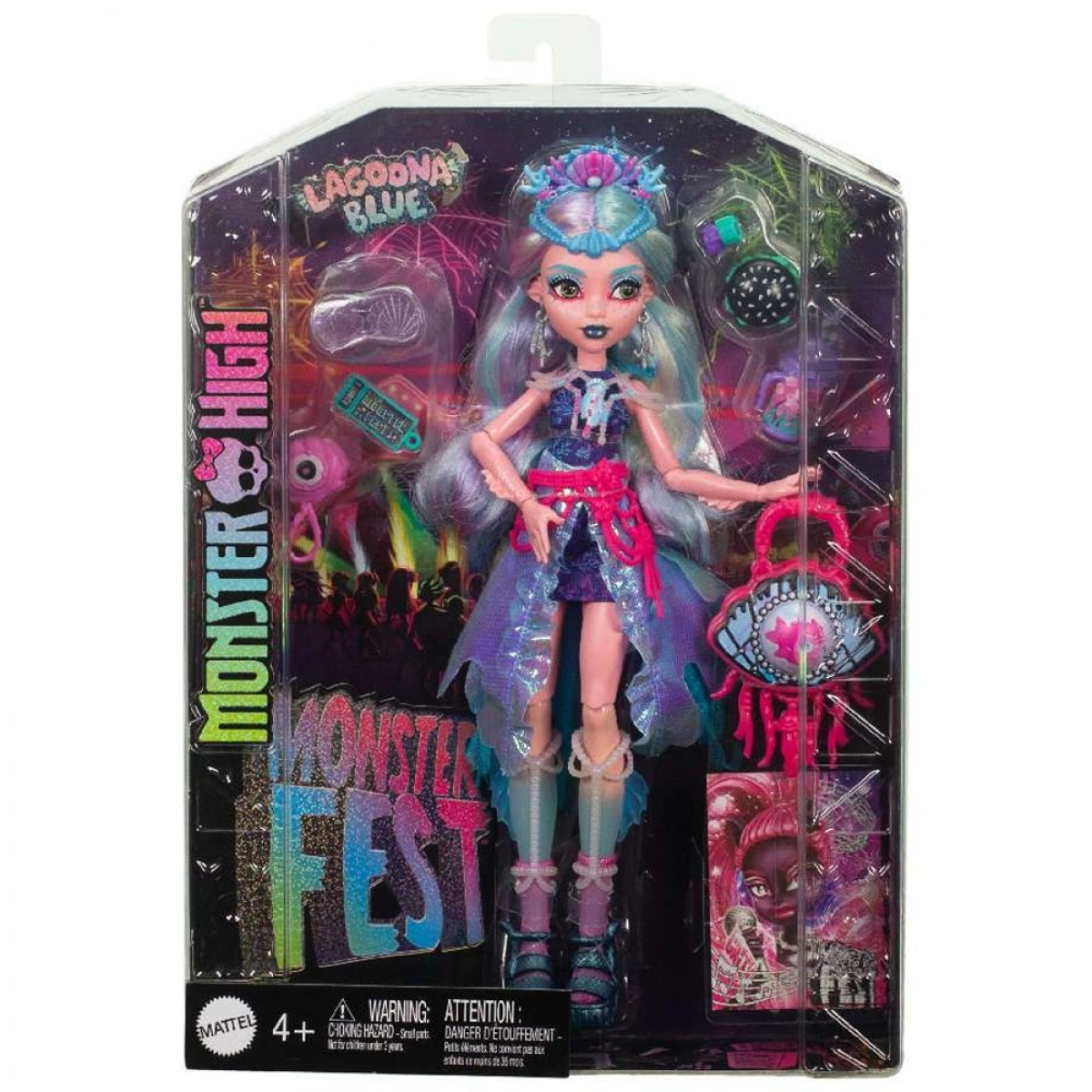 MATTEL MONSTER HIGH MONSTER FEST LAGOONA BLUE   NO HXH82